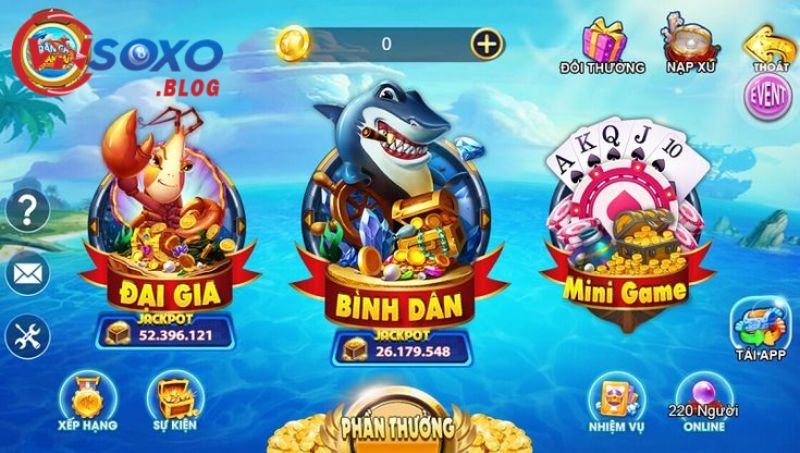 Tải app bắn cá thần tài apk